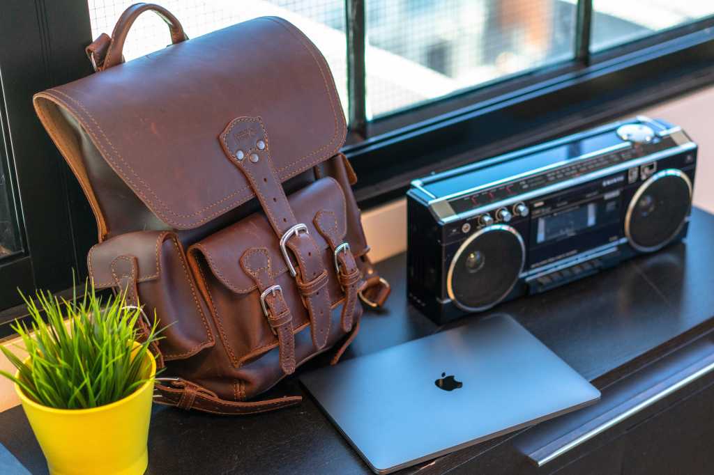 Saddleback Thin Front Pocket Backpack review: The best rugged leather  backpack for your MacBook